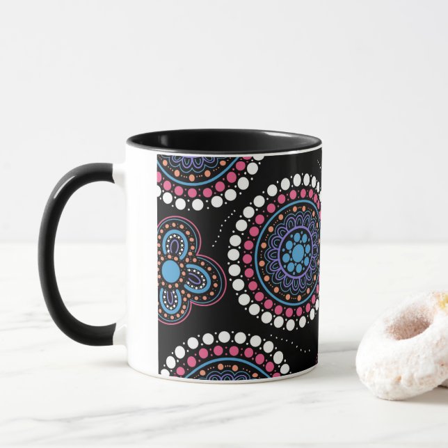 Mug Connexion par Nganuwaay Koolyn (Avec donut)