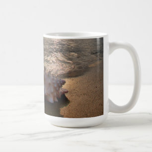 Mug Conque Shell à la plage   St Augustine, la Florid