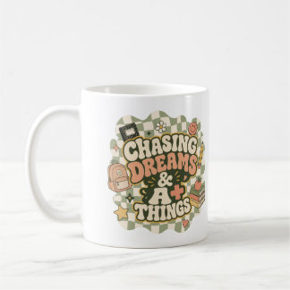Mug Conquérir les rêves & des choses de niveau A+ Desi