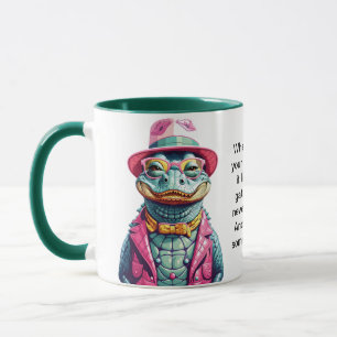 Mug Conseil Drôle D'Un Alligator