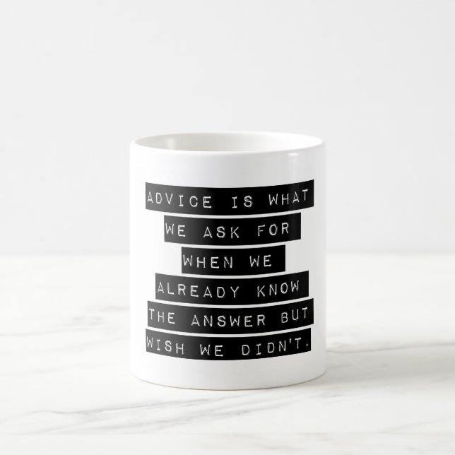 Mug Conseil Est Ce Que Nous Demandons (Centre)