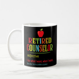 Mug Conseiller À La Retraite Je Fais Ce Que Je Veux Qu