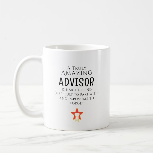 Mug Conseiller Incroyable Difficile à Trouver un Cadea (Gauche)
