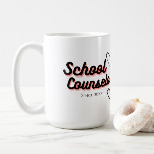 Mug Conseiller scolaire avec coeur
