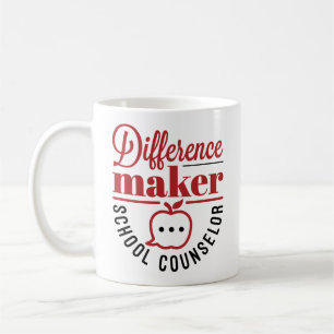 Mug Conseillère d'école pour les concepteurs de différ