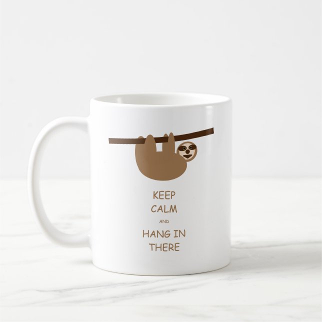 Mug Conserver la boue de fentes au calme (Gauche)