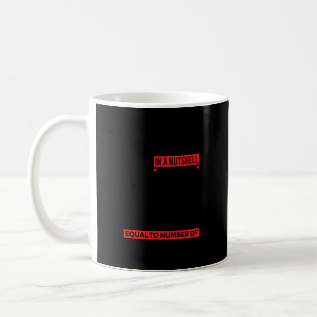 Mug Conserver Le Nombre D'Atterrissages Égal Aux Embar (Gauche)