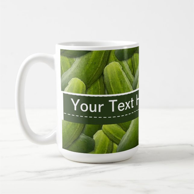 Mug Conserves au vinaigre ; Conserves au vinaigre (Gauche)