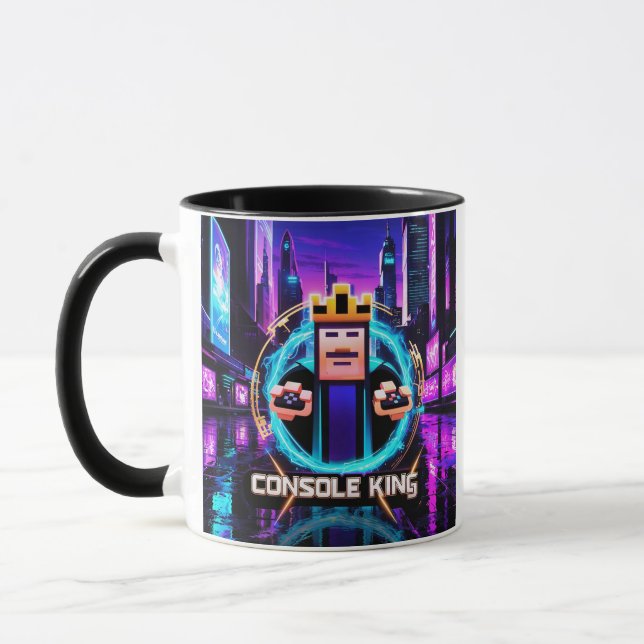 Mug "Console King : Retro Gamer Design" (Gauche)
