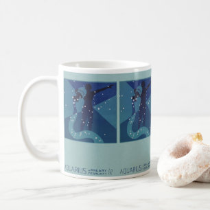 Mug Constellation du Verseau, Astrologie du Zodiaque V