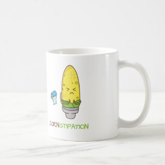 Mug Constipation de maïs dans l'humour de Punny de