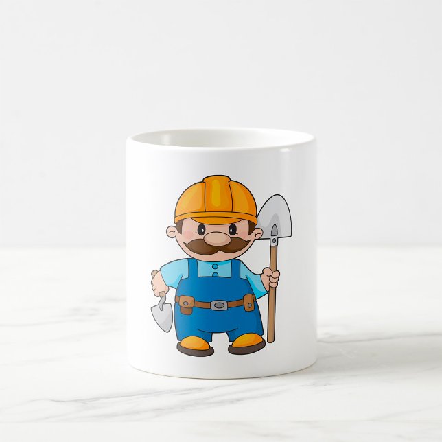 Mug Constructeur Avec Une Chaussure (Créateur téléchargé)