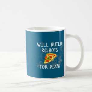 Mug Construira des robots pour Zza drôle de robotique