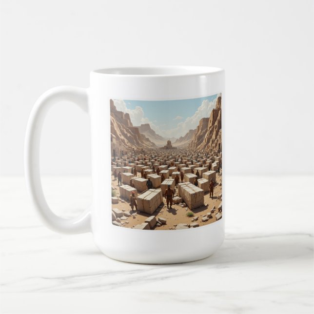 Mug Construire les Pyramides (Gauche)