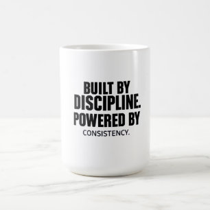 Mug Construit par la Discipline Maillot de Fitness – M