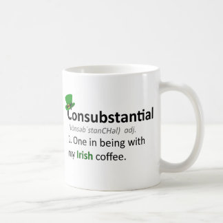 Mug Consubstantial : Un en étant avec du mon café