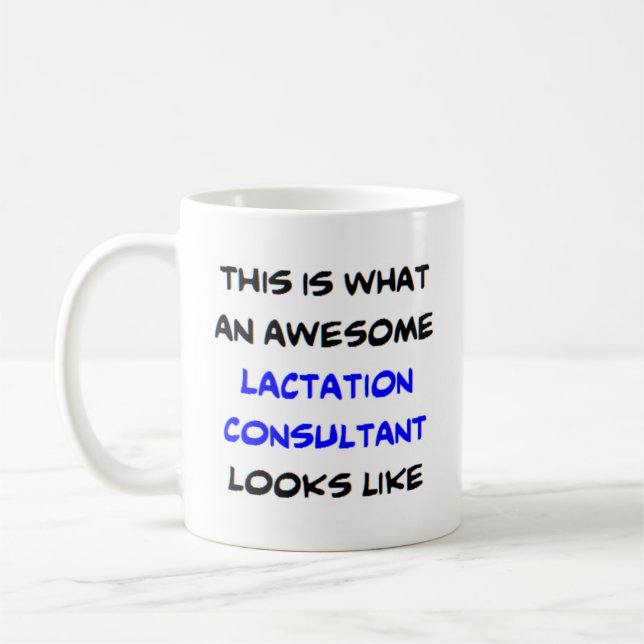 Mug consultant en lactation, génial (Gauche)