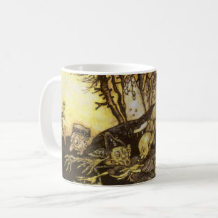 Mug Conte de fées vintage, bande d'ouvriers par Rackha