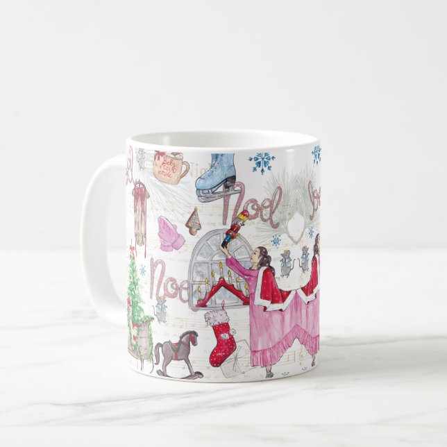 Mug Conte fée de Noël (Devant gauche)