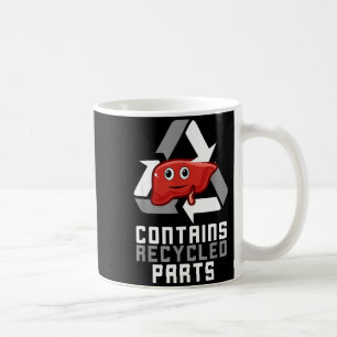 Mug Contient des pièces recyclées Survivant d'une gref