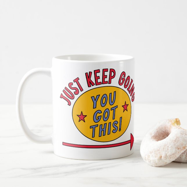 Mug Continuez. (Avec donut)