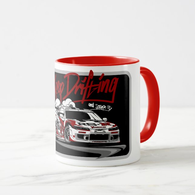 MUG CONTINUEZ À DRIFFER ET À LE SCRAPER ! (Devant droit)