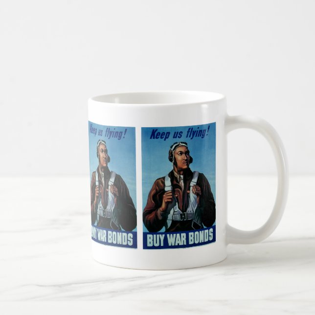 Mug Continuez-Nous À Voler ! ~ Tuskeegee Airman (Droite)
