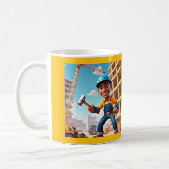 MUG " CONTRACTANT DE CONSTRUCTION " (Gauche)