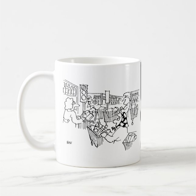 Mug Contrôle de la circulation feux de circulation dan (Gauche)