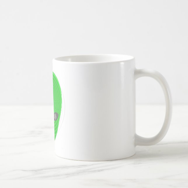 Mug Contrôle mental de la tête de l'Alien (Droite)
