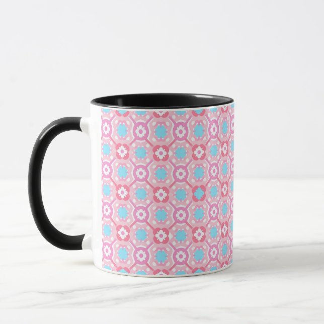 Mug Contrôle unique et mignon des fleurs (Gauche)
