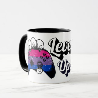 Mug Contrôleur de Patte de Tigre Bisexuel Fier Niv