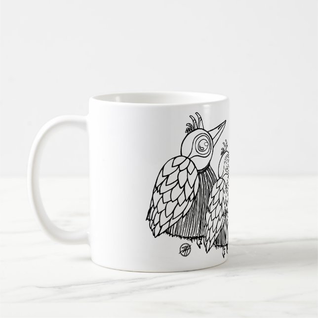 Mug Conversation de groupe (Gauche)