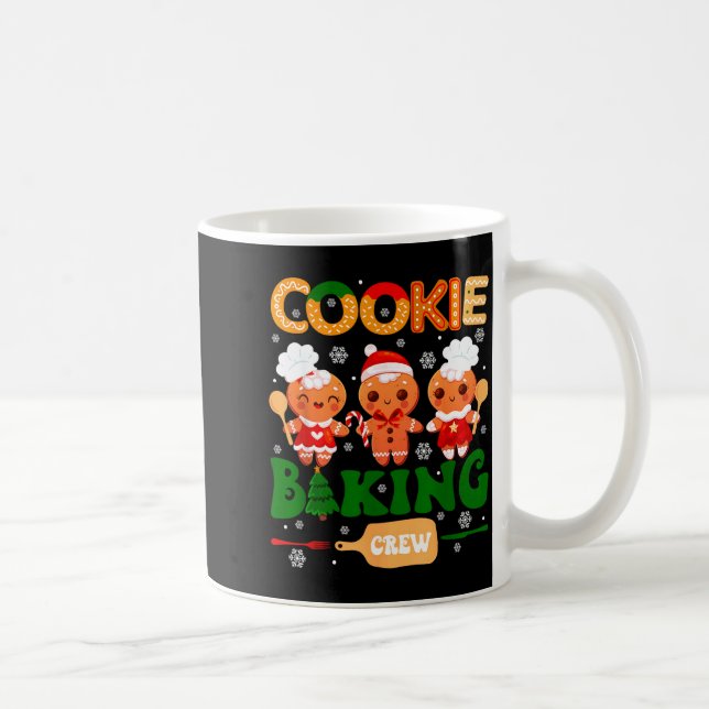 Mug Cookie Baking Crew Gingerbread Cooking Lover Xmas  (Droite)