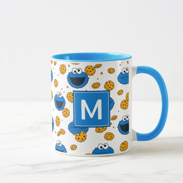 Mug Cookie Monster | C est pour Cookie Monogram (Droite)