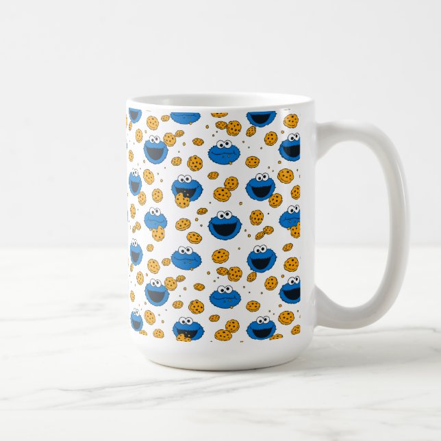 Mug Cookie Monster | C est pour le Motif de cookies (Droite)