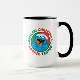 Mug Cookie Monster   Tester officiel de biscuits de No
