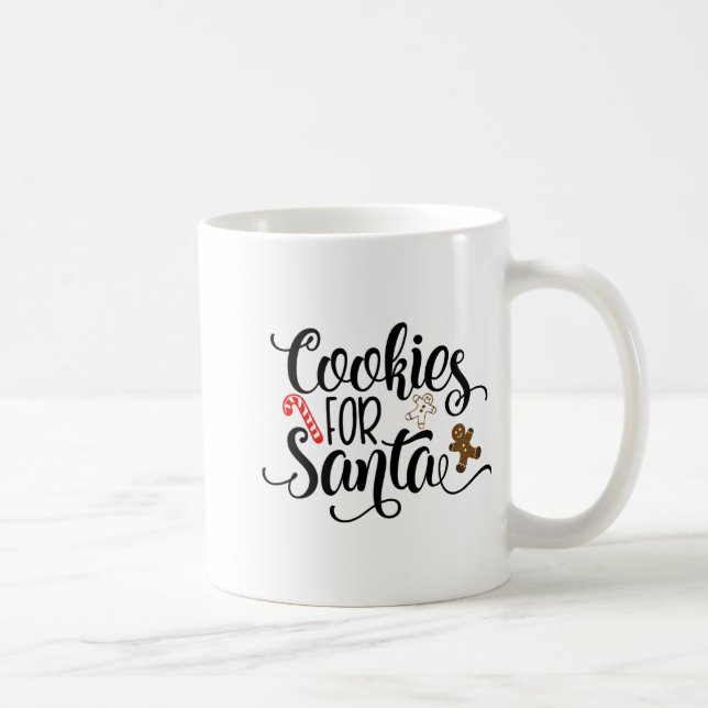 Mug Cookies For Santa Fun Christmas  (Droite)