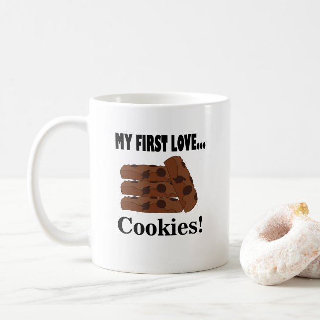 Mug Cookies My First Love Cookies Biscuit Party (Avec donut)