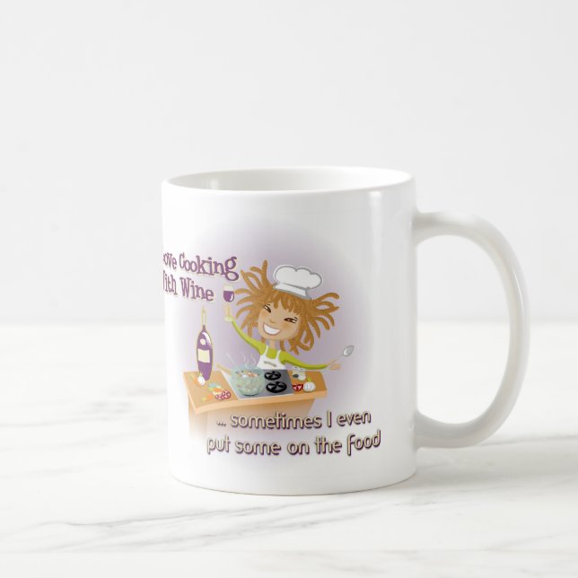 Mug - Cooking with wine (Right)