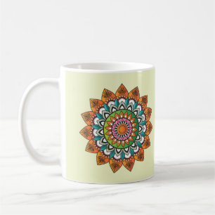 Mug Cool et coloré Mandala Motif