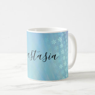 Mug Cool, Extraordinaire, Bleu avec ton nom