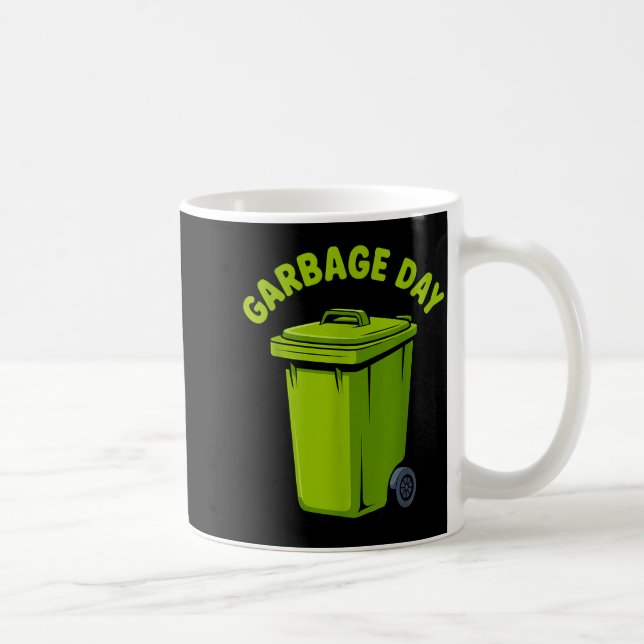 Mug Cool Garbage Truck Art For Men Women Kids Garbage  (Droite)