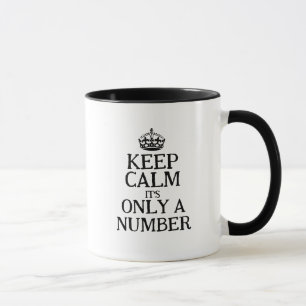 Mug Cool garder calme mème 50e anniversaire cadeau de 