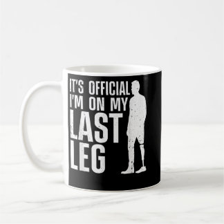 Mug Cool Jambe Amputée Art Pour Hommes Femmes Jambe Pr