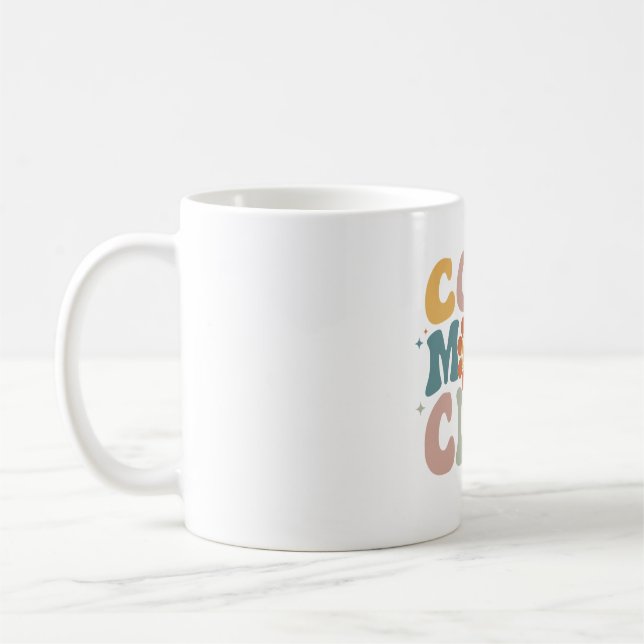Mug Cool Moms Club Fête des Mères Super Retro Meilleur (Gauche)