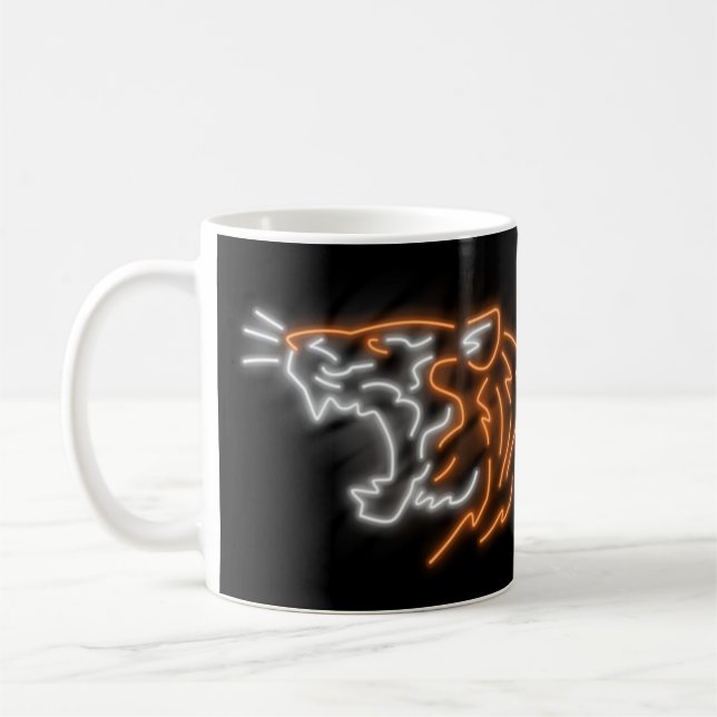 Mug Cool Neon Tiger (Gauche)
