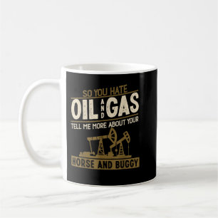 Mug Cool Oilfield Art Hommes Femmes Roughneck Oil Ridi
