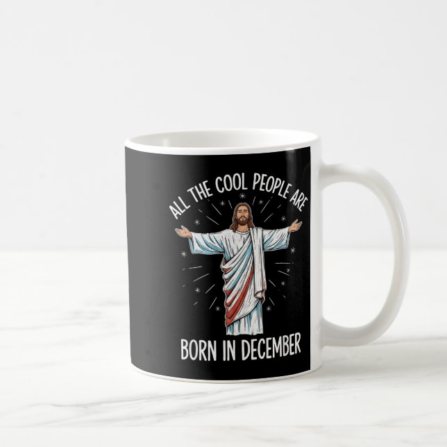 Mug Cool People December Birthday Sritual Theme  (Droite)