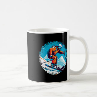 Mug Cool Pour Snowboard Et Ski Lover Dans Le Moun Blan
